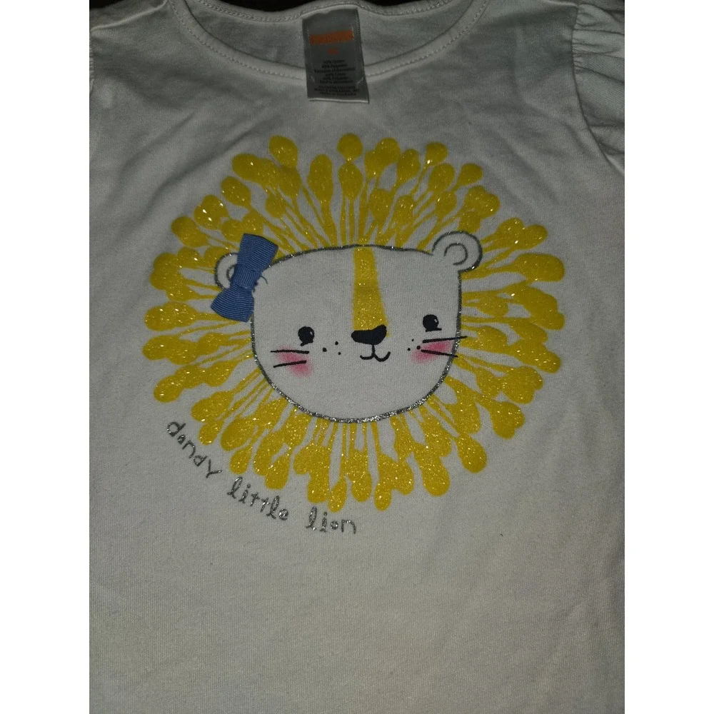 Gymboree pocketful of sunshine dandy little‎ lion dandelion shirt size 4t